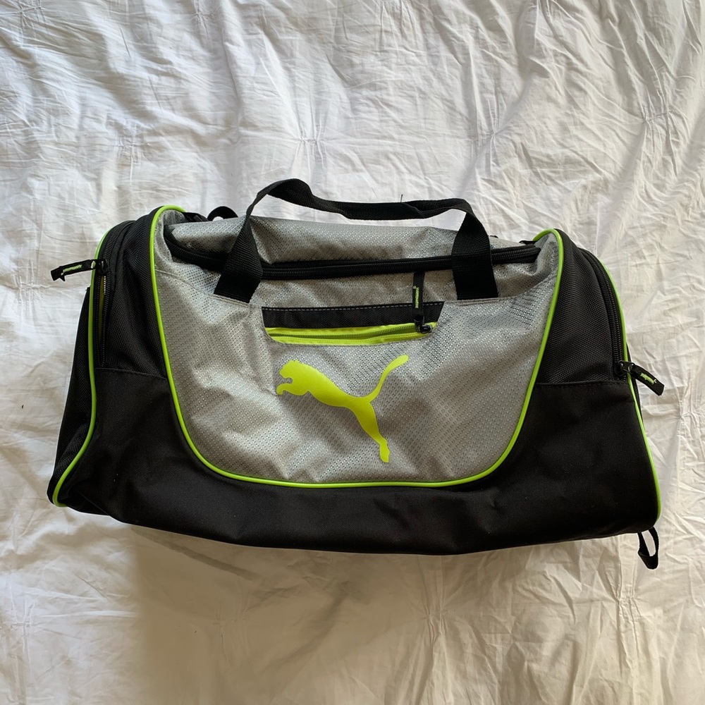PUMA Contender Duffel Bag Lime Green